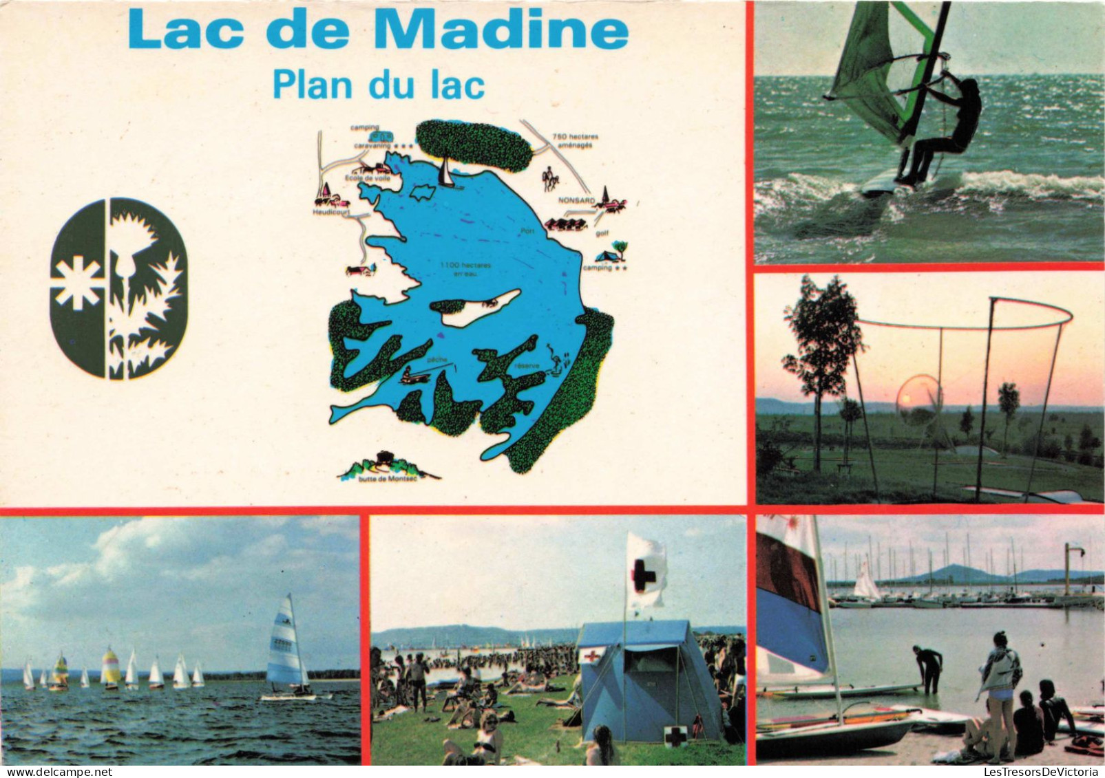 PHOTOGRAPHIE - Lac De Madine - Colorisé - Carte Postale - Photographie