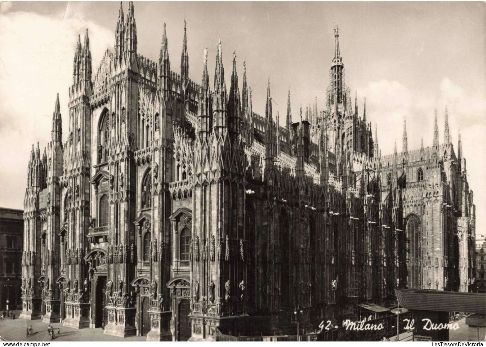 ITALIE - Milano - Le Dôme - Carte Postale Ancienne - Milano (Milan)