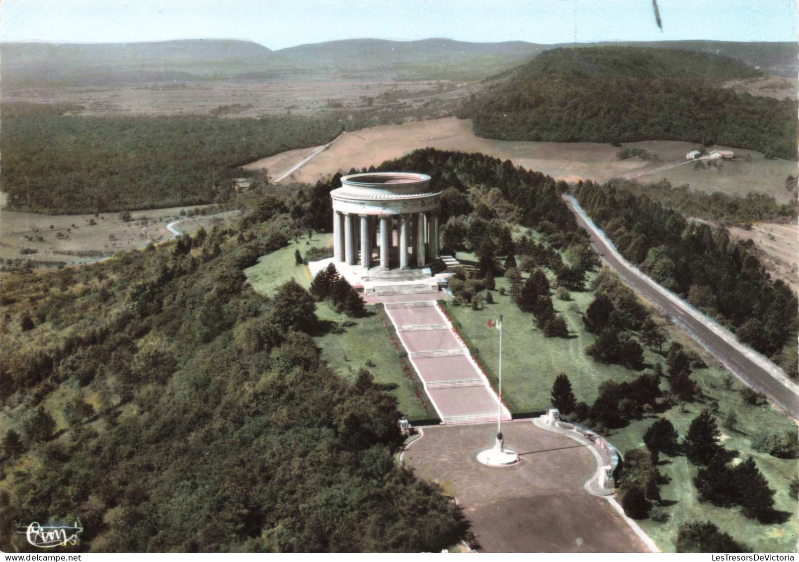 FRANCE - Saint Mihiel - Montsec - Vue Panorama Aérienne - Le Monument Américain Guerre - Carte Postale Ancienne - Saint Mihiel