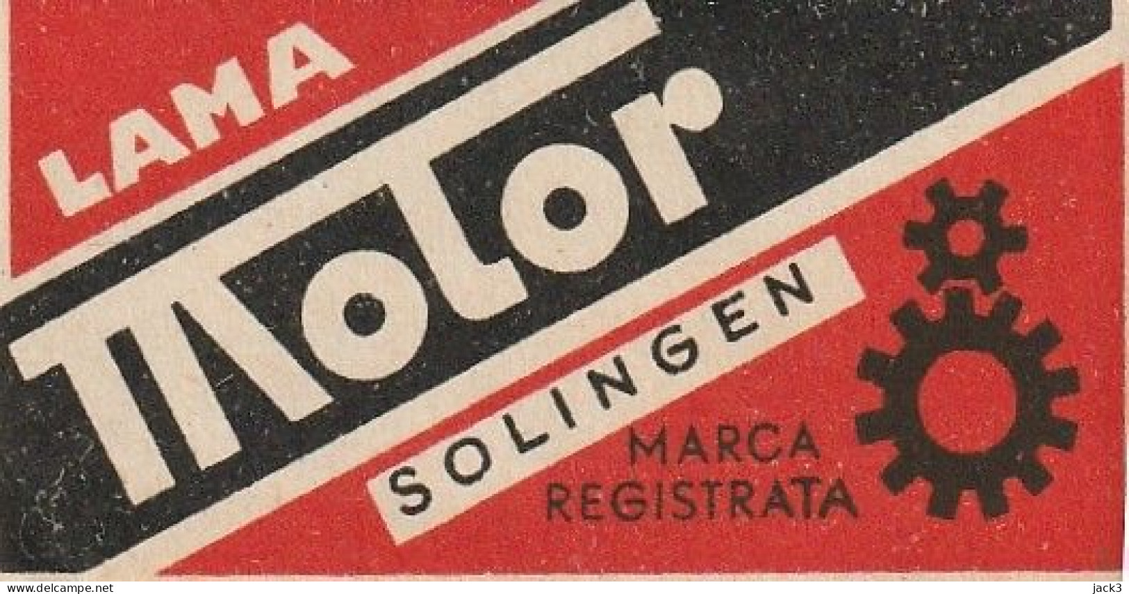 LAMETTA - MOTOR - SOLINGEN - Razor Blades