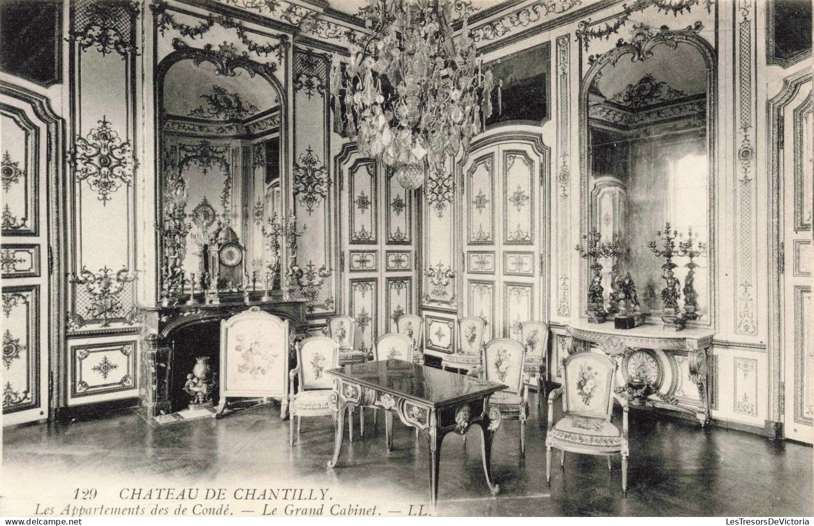 FRANCE - Chantilly - Château De Chantilly - Le Grand  Cabinet - Carte Postale Ancienne - Chantilly