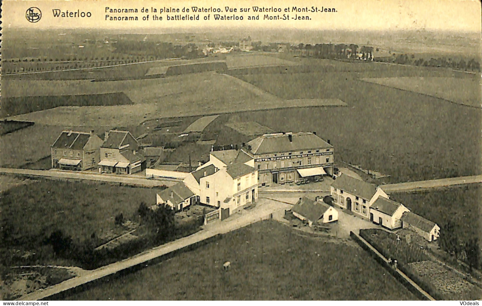 Belgique - Brabant Wallon - Waterloo - Panorama De La Plaine De Waterloo - Waterloo