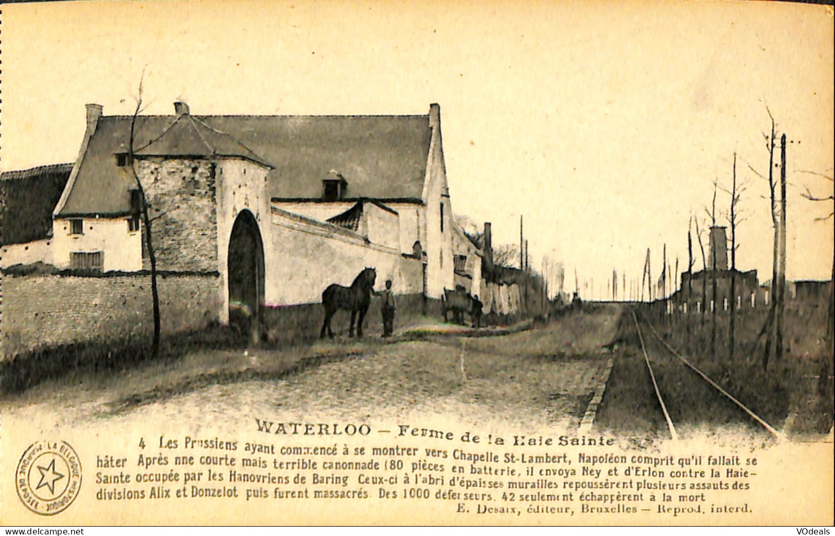 Belgique - Brabant Wallon - Waterloo - Ferme De La Haie Sainte - Waterloo