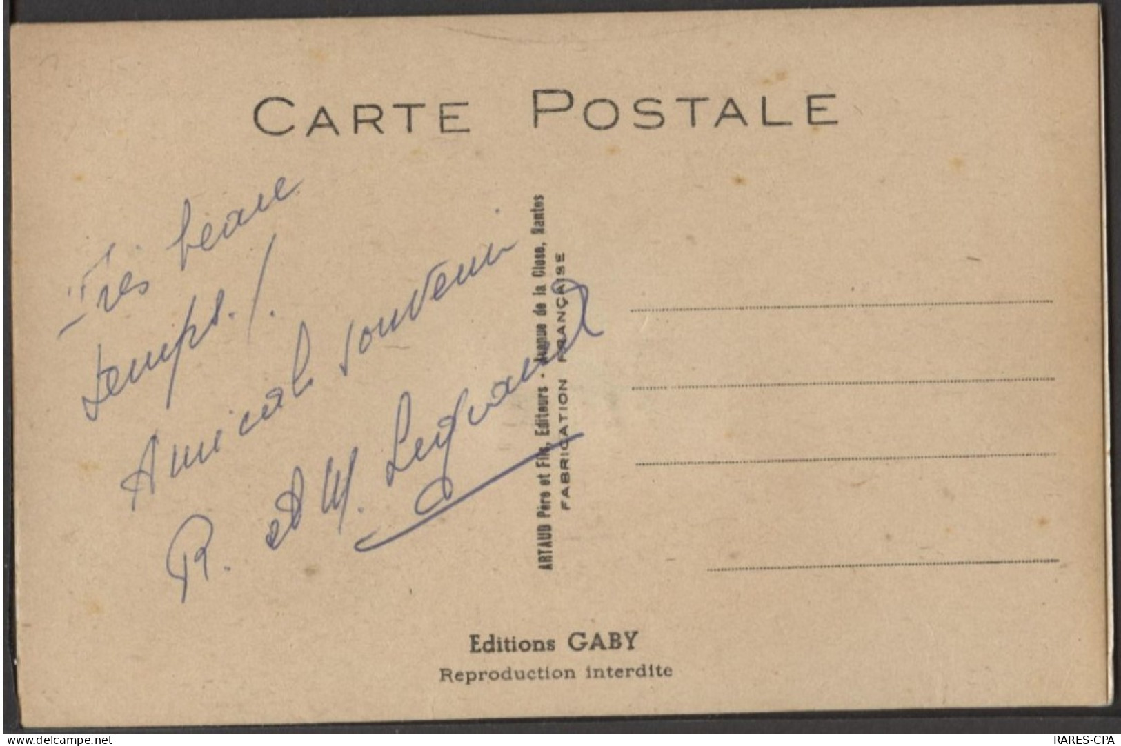 64 BIARRITZ - JOYEUX PIQUE-NIQUE !!! SOUS LES VICTUAILLES VOUS VERREZ BIARRITZ - Carte à Système - RCPA 03 - Biarritz