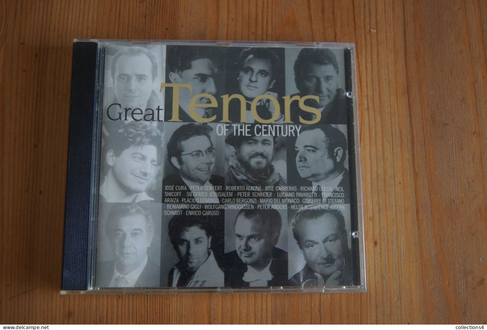 GREAT TENORS OF THE CENTURY CD ALLEMAND 1999 VALEUR + OPERA JOSE CURA P SEIFFERT R ALAGNA ETC - Filmmuziek