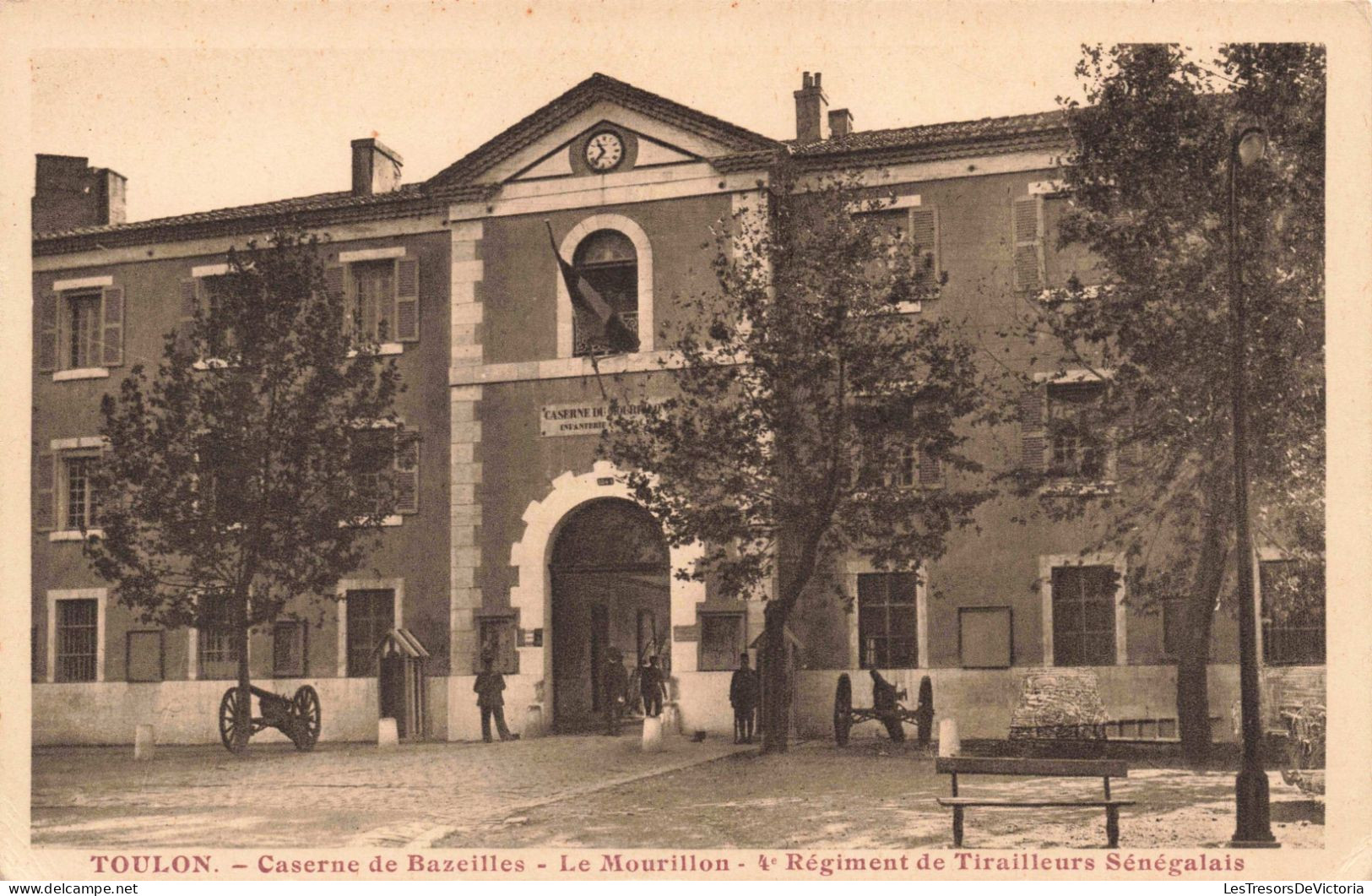 FRANCE - Toulon - Caserne De Bazeilles - Le Mourillon - Carte Postale Ancienne - Toulon