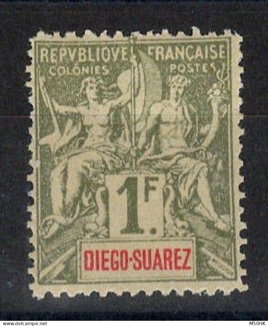 Diégo Suarez - Réplique De Fournier - YV 50 N** MNH - Nuevos