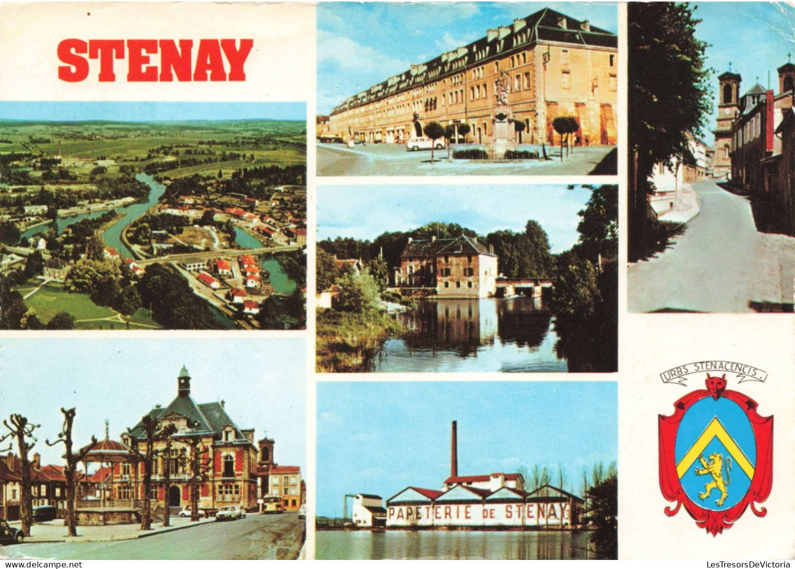 FRANCE - Stenay - Multivues - Colorisé - Carte Postale - Stenay