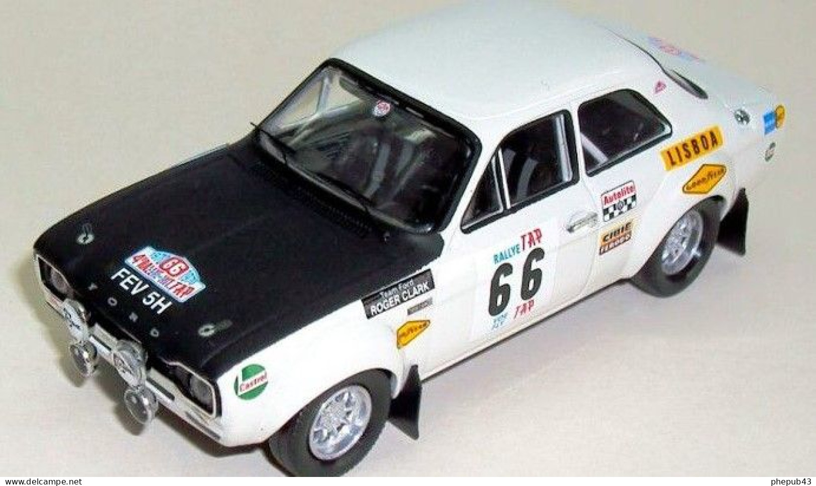 Ford Escort MK1 - TAP Rally Portugal 1970 #66 - Roger Clark/J. Porter - Troféu - Trofeu