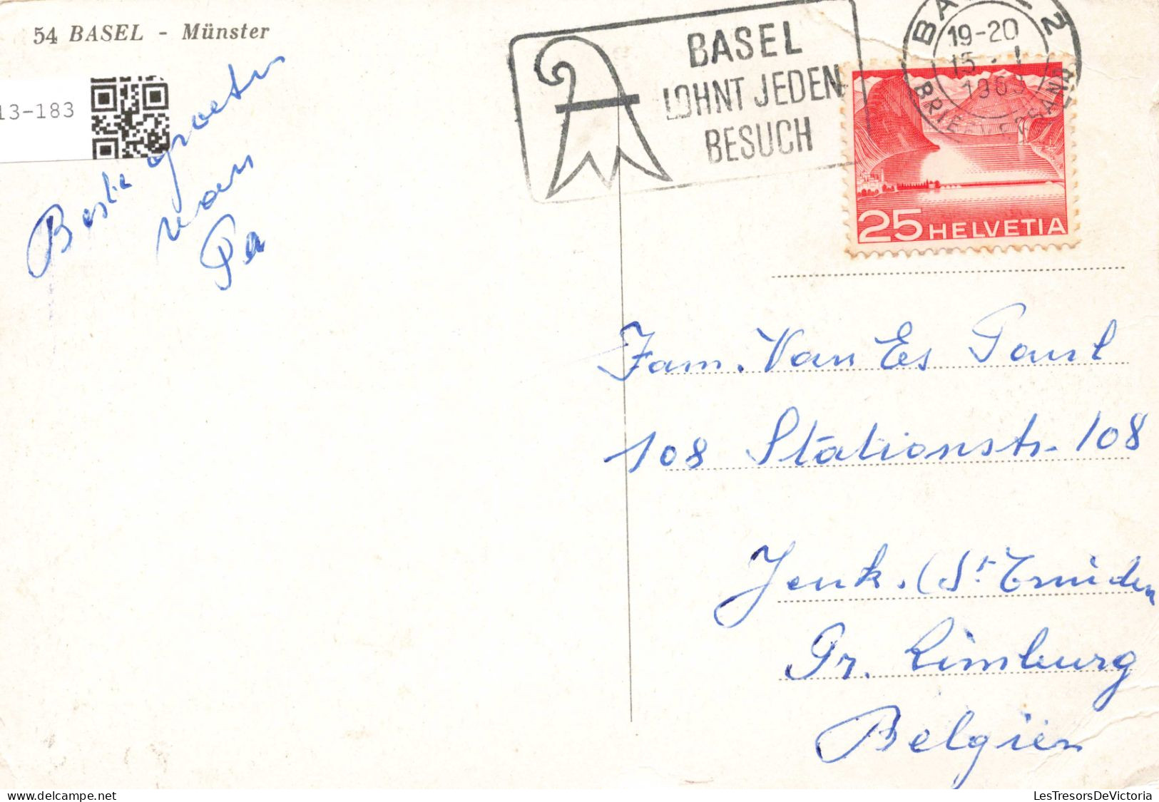 SUISSE - Basel - Münster - Carte Postale Ancienne - Bazel