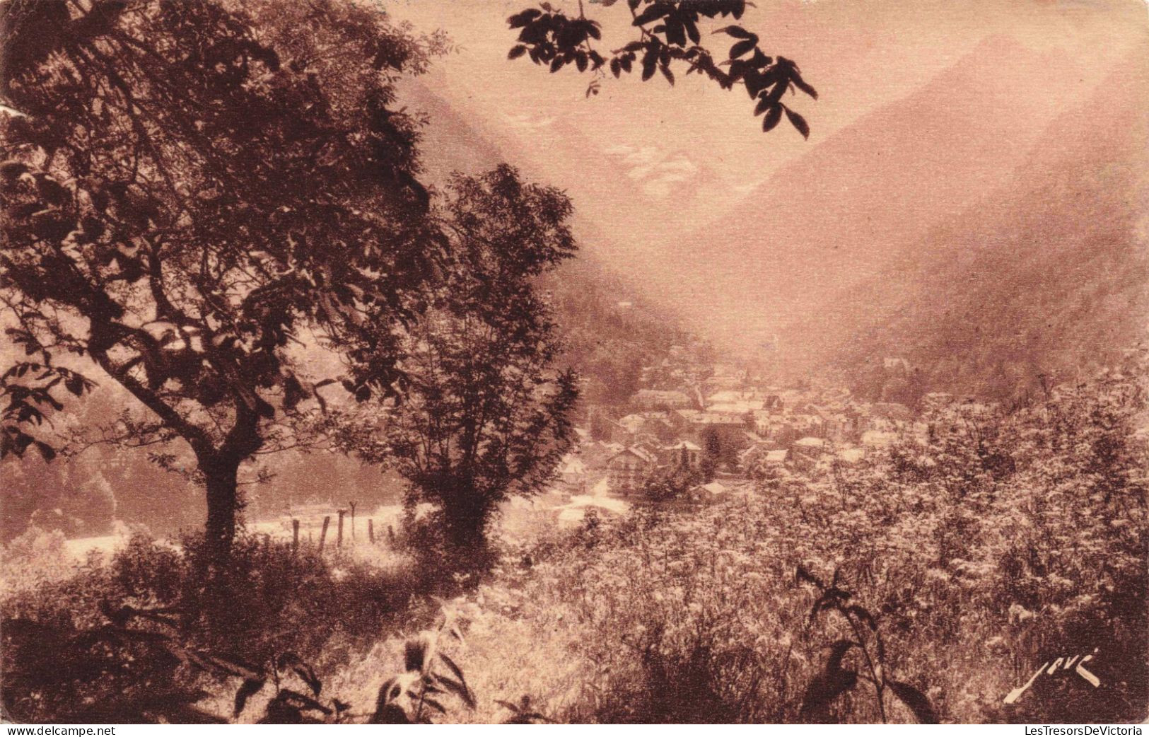 FRANCE - Cauterets - Vue Générale - Carte Postale Ancienne - Cauterets