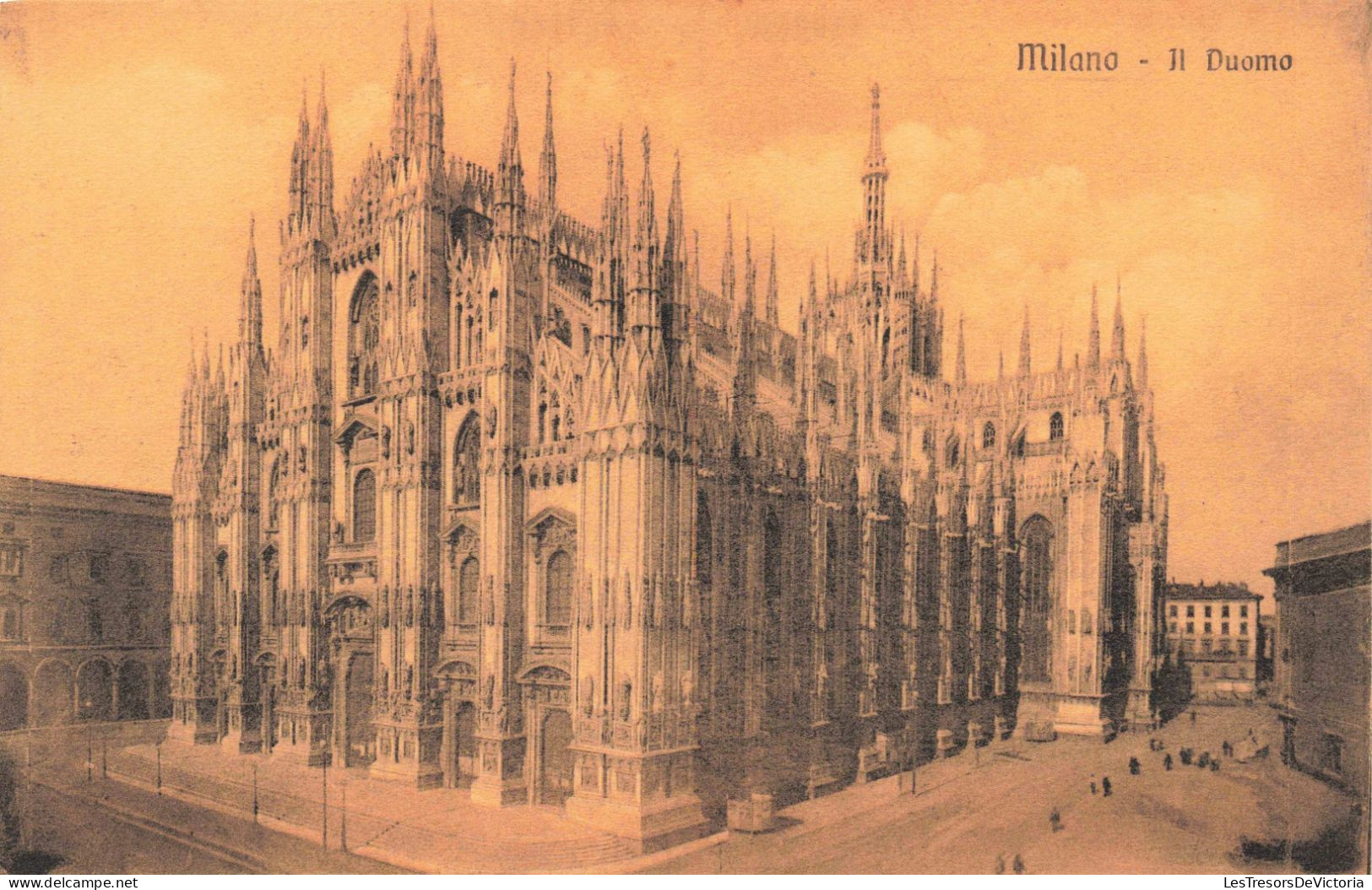 ITALIE - Milano - Le Dôme - Carte Postale Ancienne - Milano (Milan)