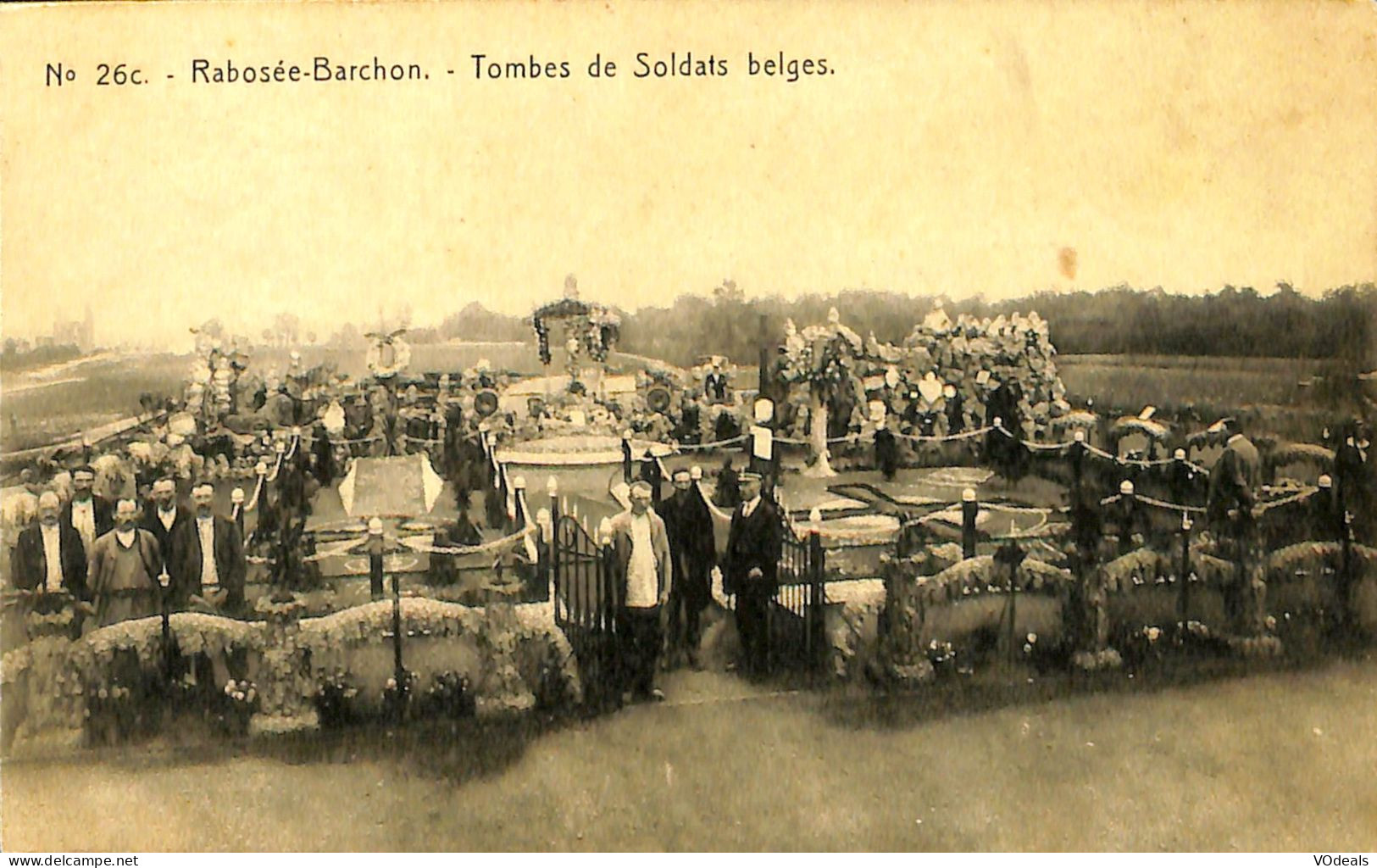 Belgique - Liège - Rabosée-Barchon - Tombes De Soldats Belges - Blégny