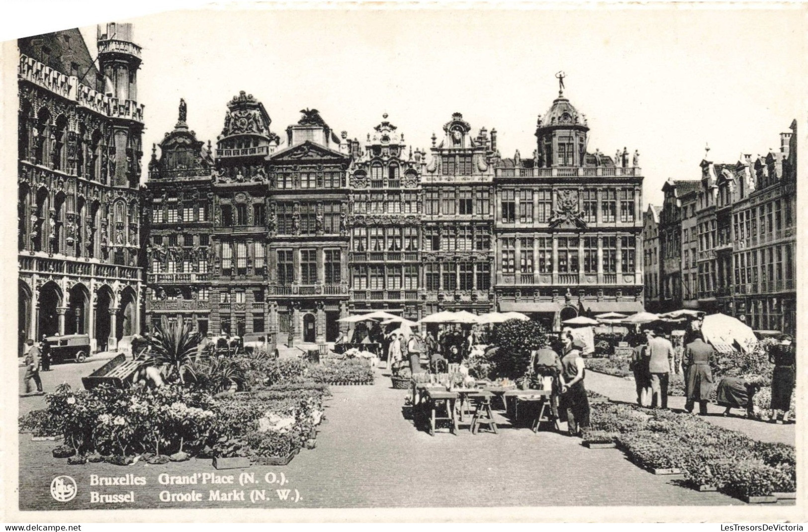 BELGIQUE - Bruxelles - Grand Place - Carte Postale Ancienne - Bauwerke, Gebäude