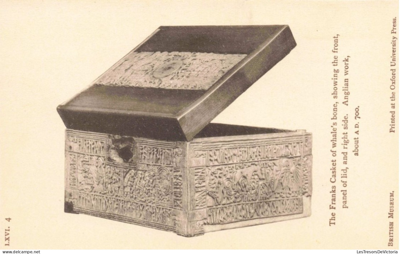 PHOTOGRAPHIE - British Museum - The Franks Casket Of Whale's Bone - Carte Postale Ancienne - Fotografie