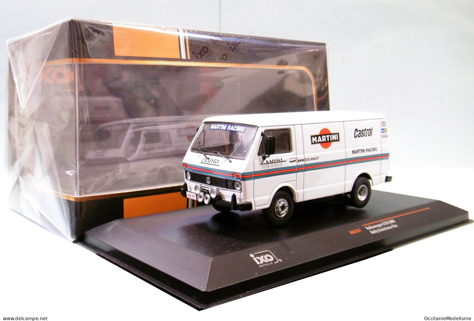 Ixo - VW VOLKSWAGEN LT28 SWB Rally Assistance Van Réf. RAC357 NBO Neuf 1/43 - Ixo