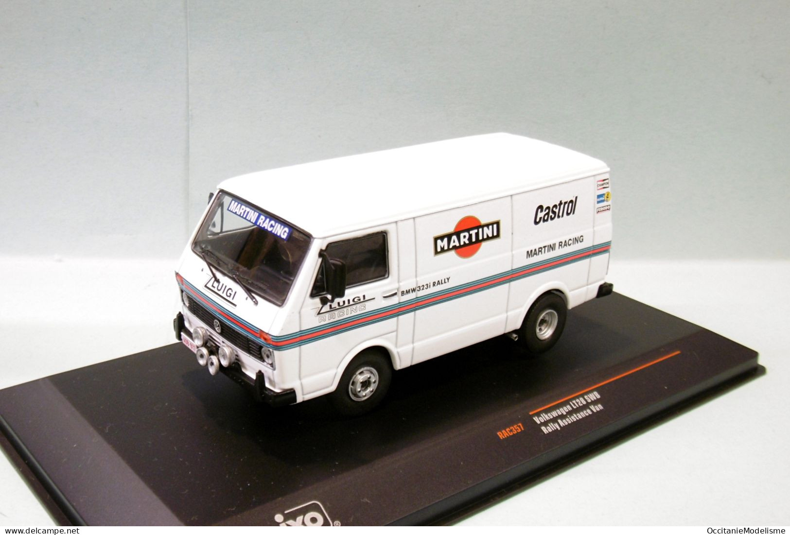 Ixo - VW VOLKSWAGEN LT28 SWB Rally Assistance van réf. RAC357 NBO Neuf 1/43