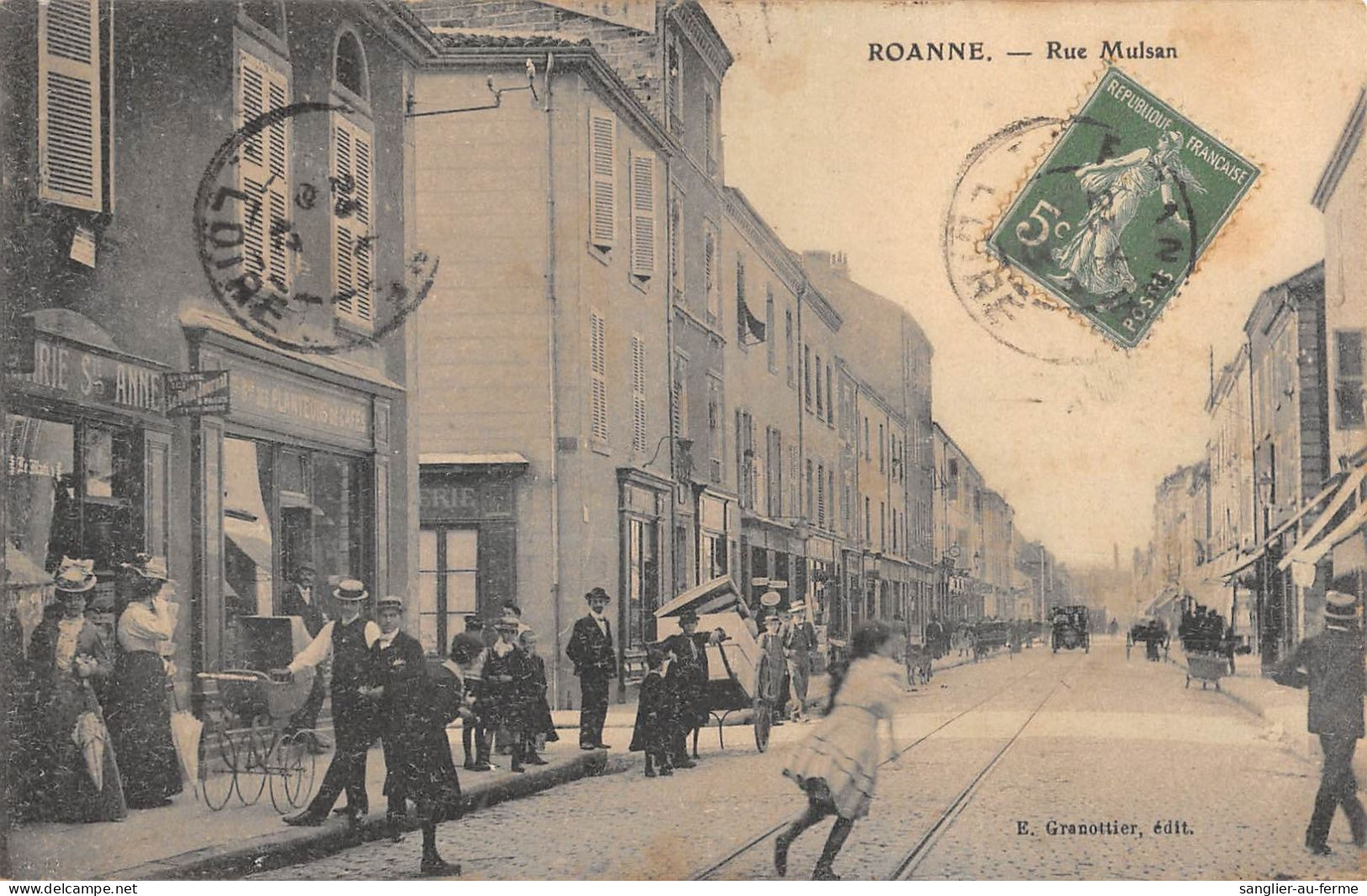 CPA 41 ROANNE / RUE MULSAN - Sonstige & Ohne Zuordnung