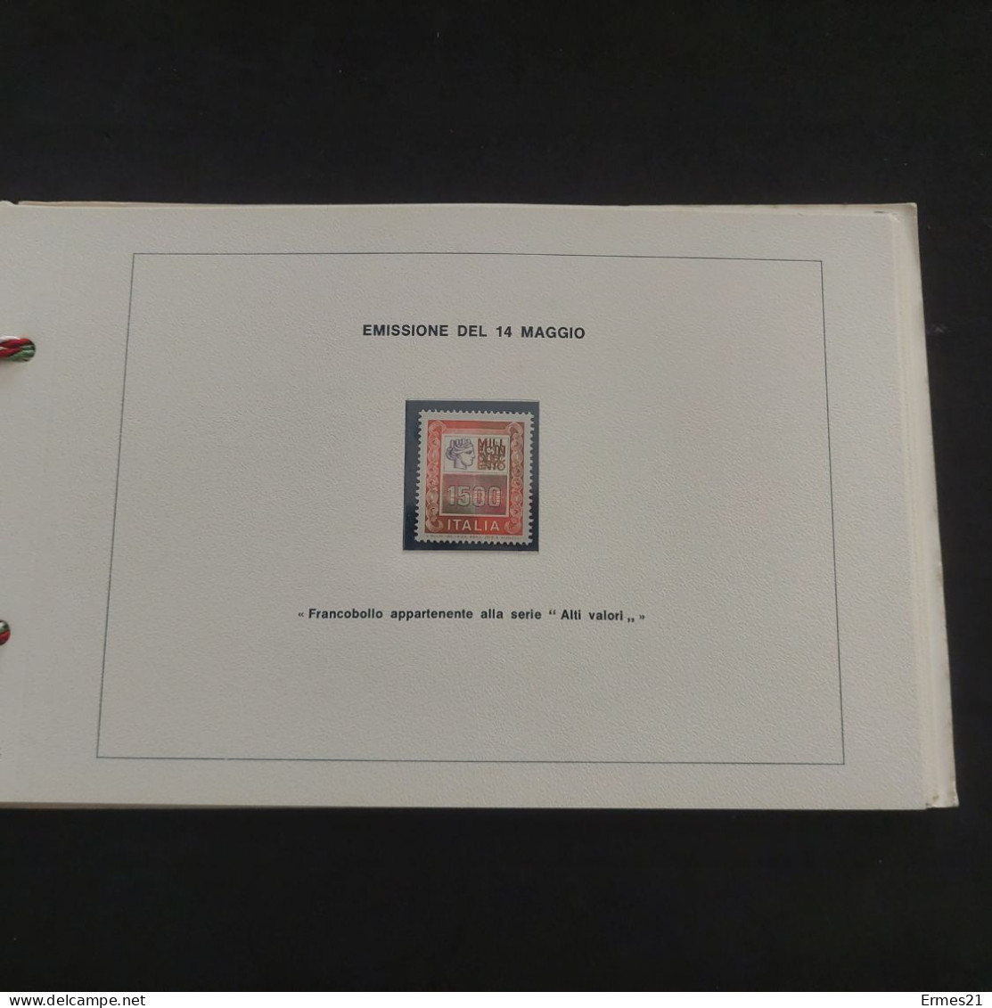 Libretto Francobolli 1979. Amministrazione Postale. Completo. Nuovi. Poligrafico e Zecca dello Stato.