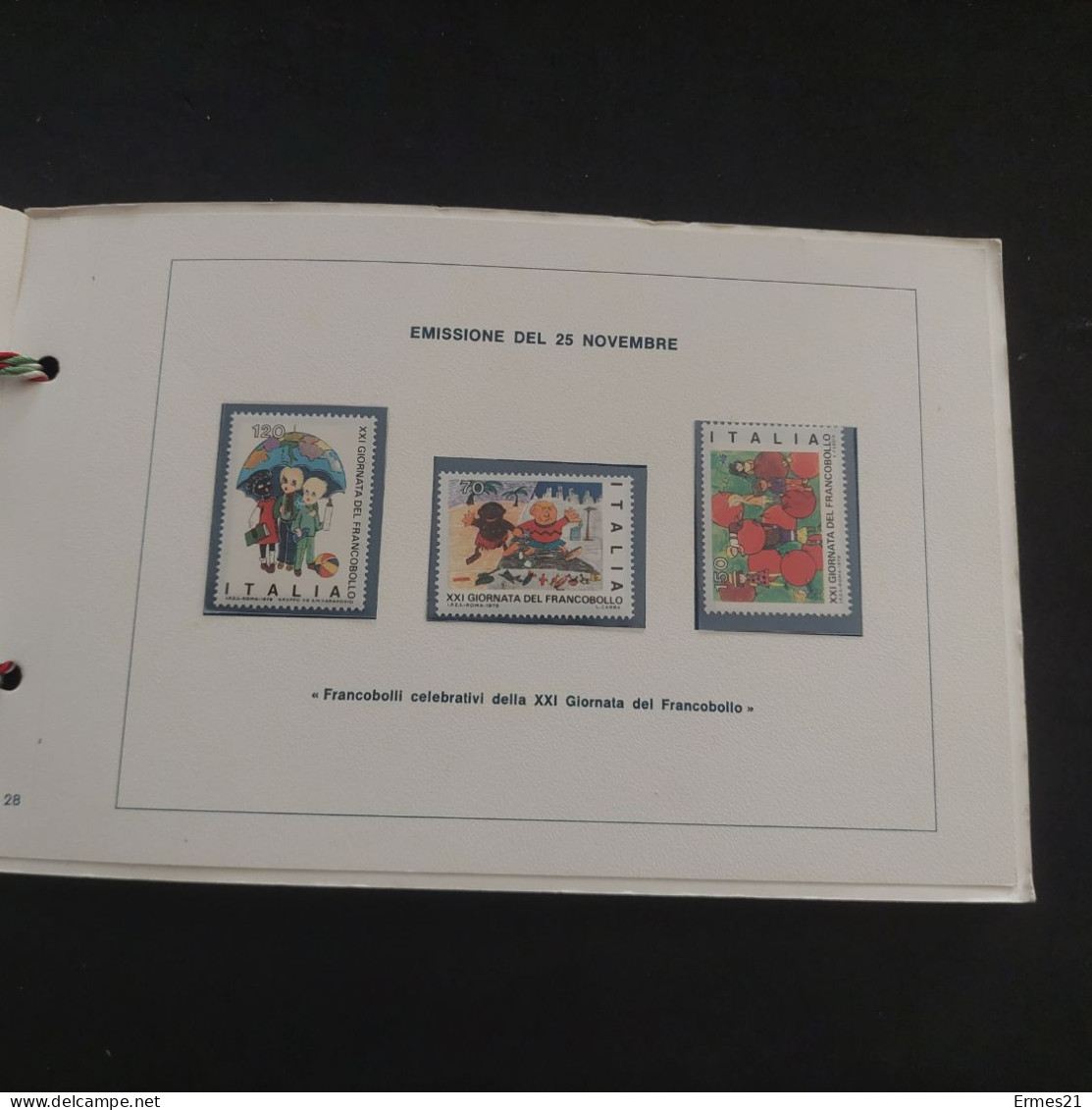 Libretto Francobolli 1979. Amministrazione Postale. Completo. Nuovi. Poligrafico e Zecca dello Stato.