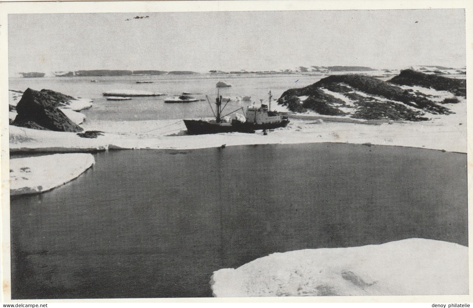 Australian Antarctique Expédition 65166 Thala Dan - Sur Carte Postale 28 Janvier 1966 - Brieven En Documenten