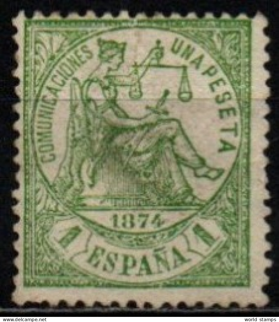 ESPAGNE 1874 SANS GOMME AMINCI-THINNED - Unused Stamps