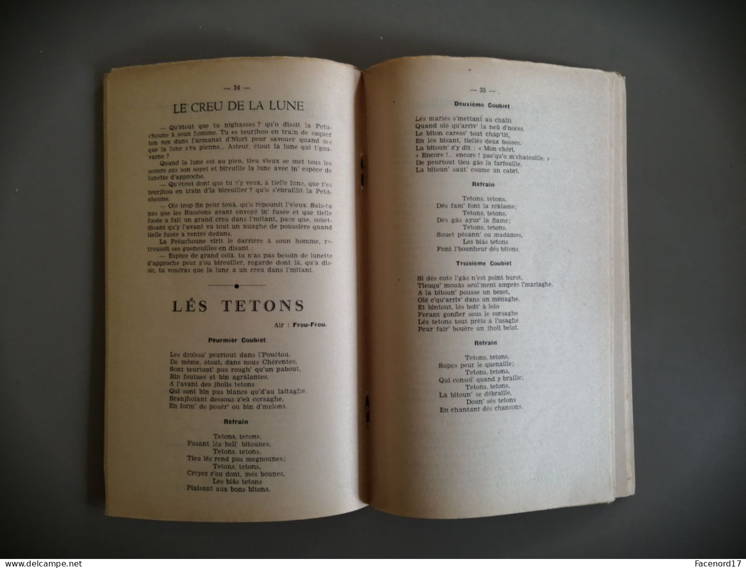 Les Chefs-d'oeuvre De Boun'ap'tit Chansons Poésies Et Histoires En Patois Charentais - Poitou-Charentes