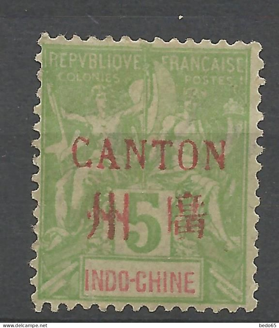 CANTON N° 5 NEUF(*) CHARNIERE  / No Gum  / MH - Neufs