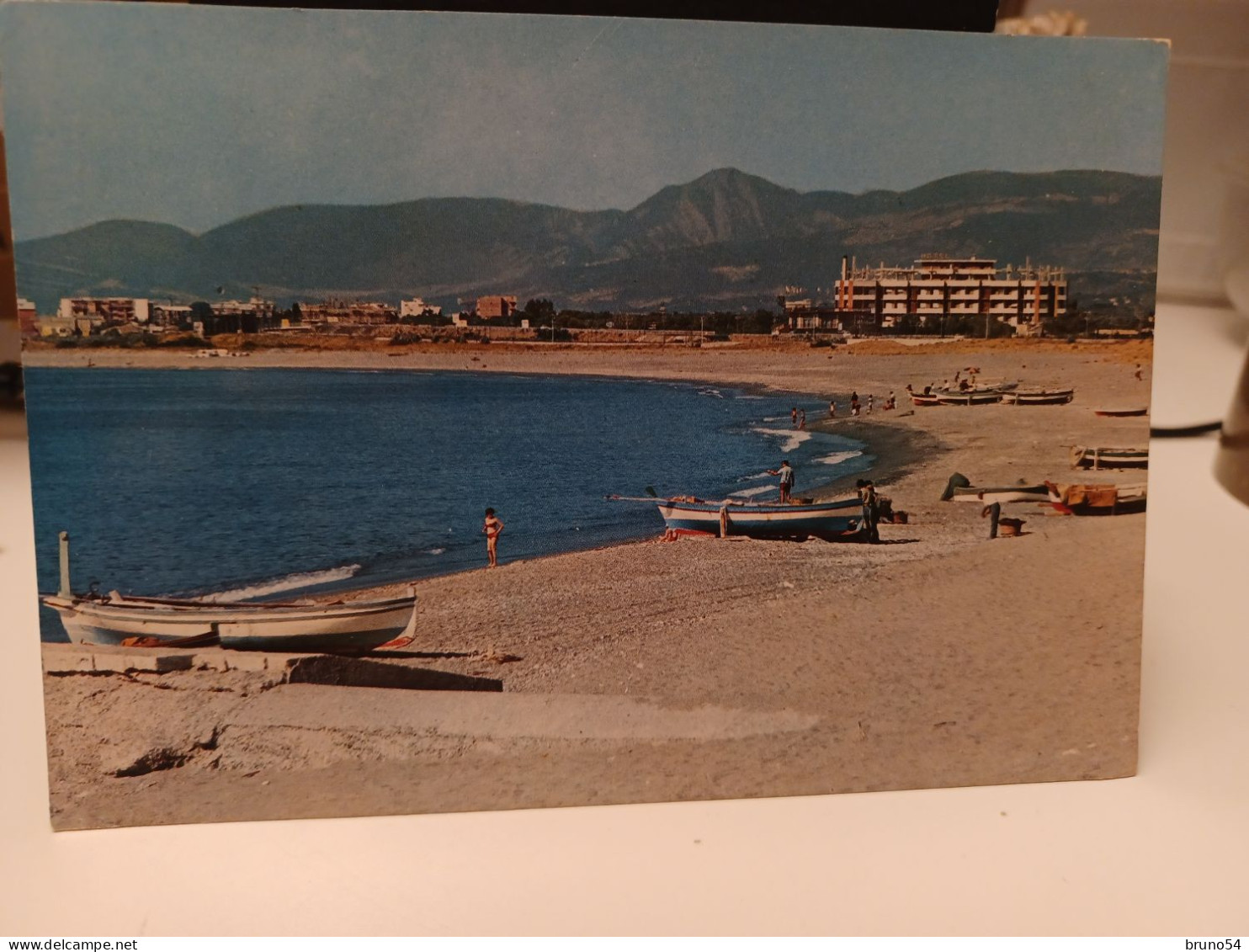 Cartolina Siderno Provincia Regio Calabria ,spiaggia Sud 1977 - Reggio Calabria