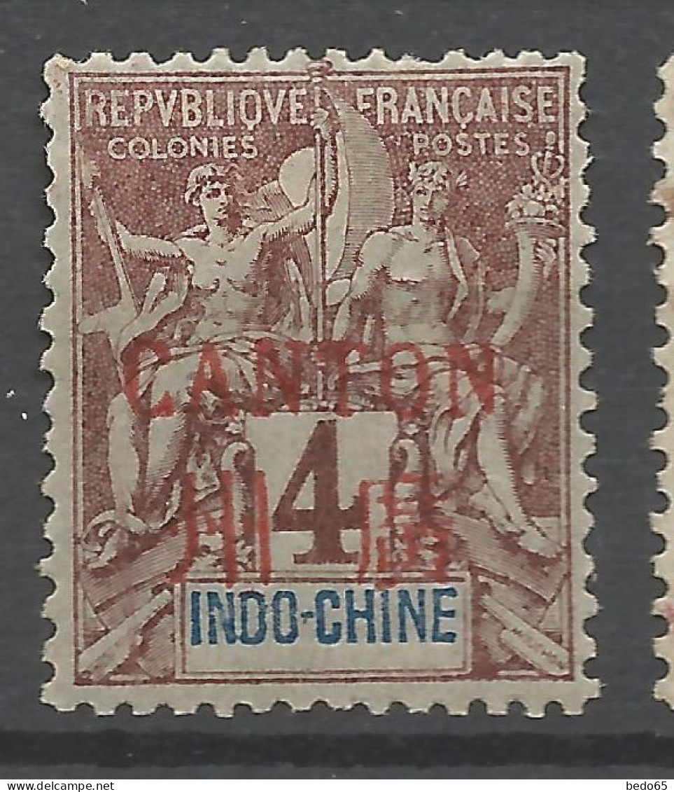 CANTON N° 3  NEUF* CHARNIERE  / Hinge  / MH - Unused Stamps