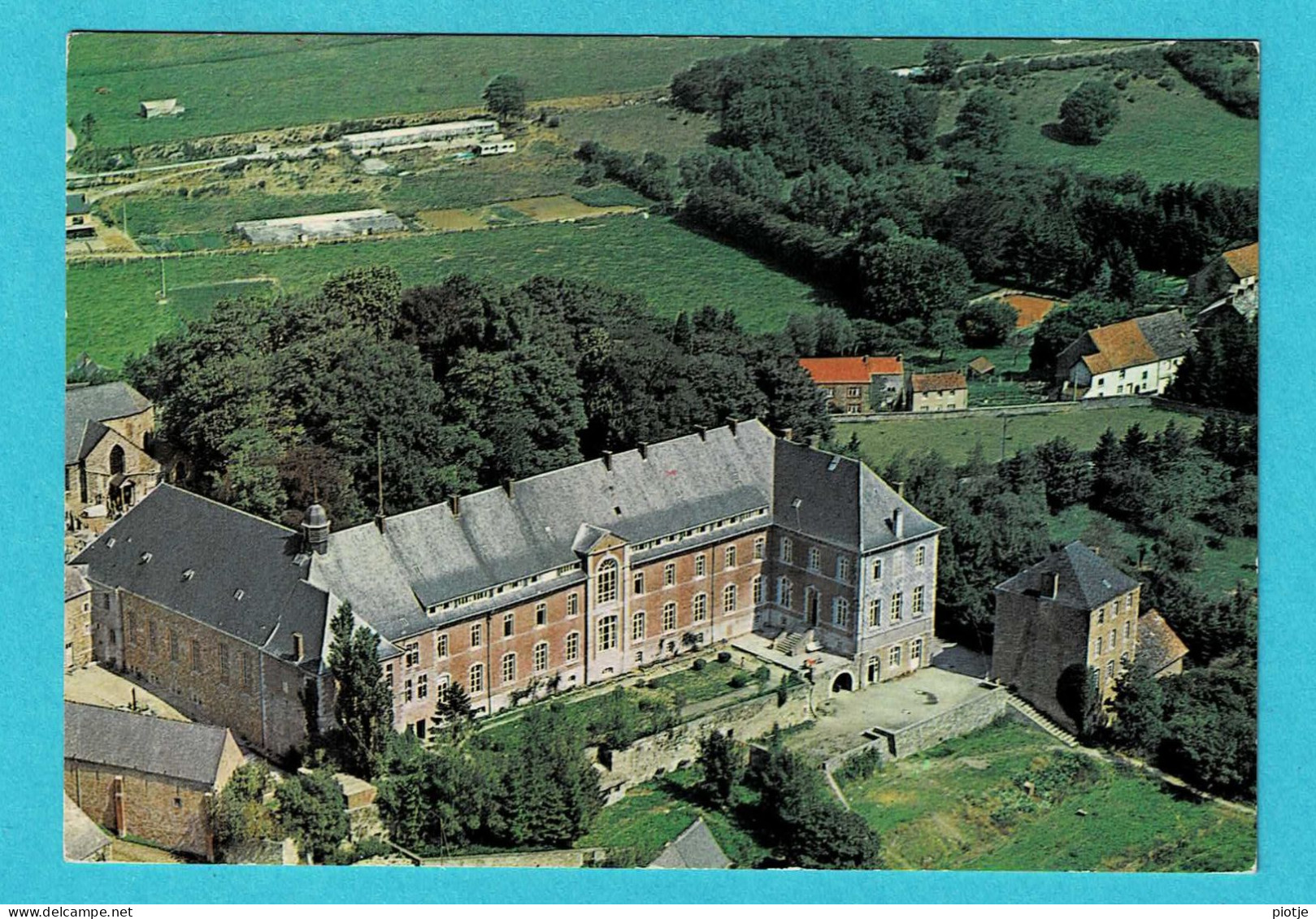 * Saint Gerard - Mettet (Namur - La Wallonie) * (Nels, Nr 4) Abbaye De Brogne, Abdij, Auberge De Jeunesse, Panorama - Mettet