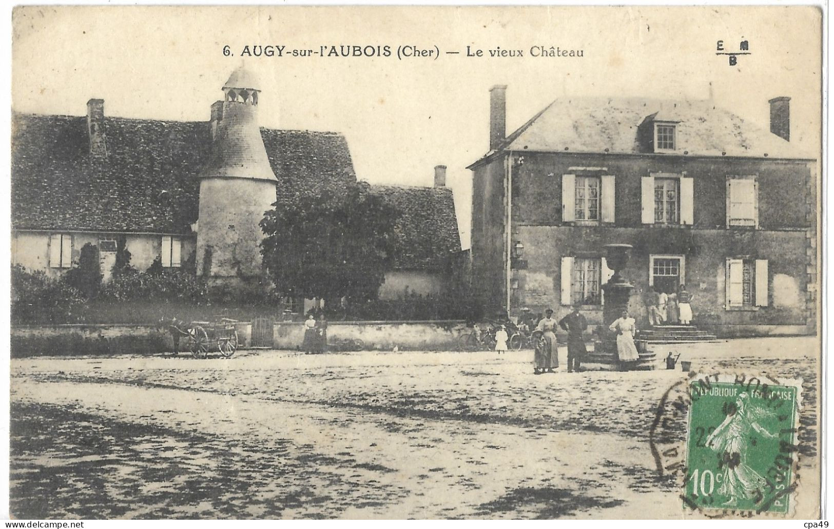 18      AUGY - SUR - L' AUBOIS   LE   VIEUX   CHATEAU - Autres & Non Classés