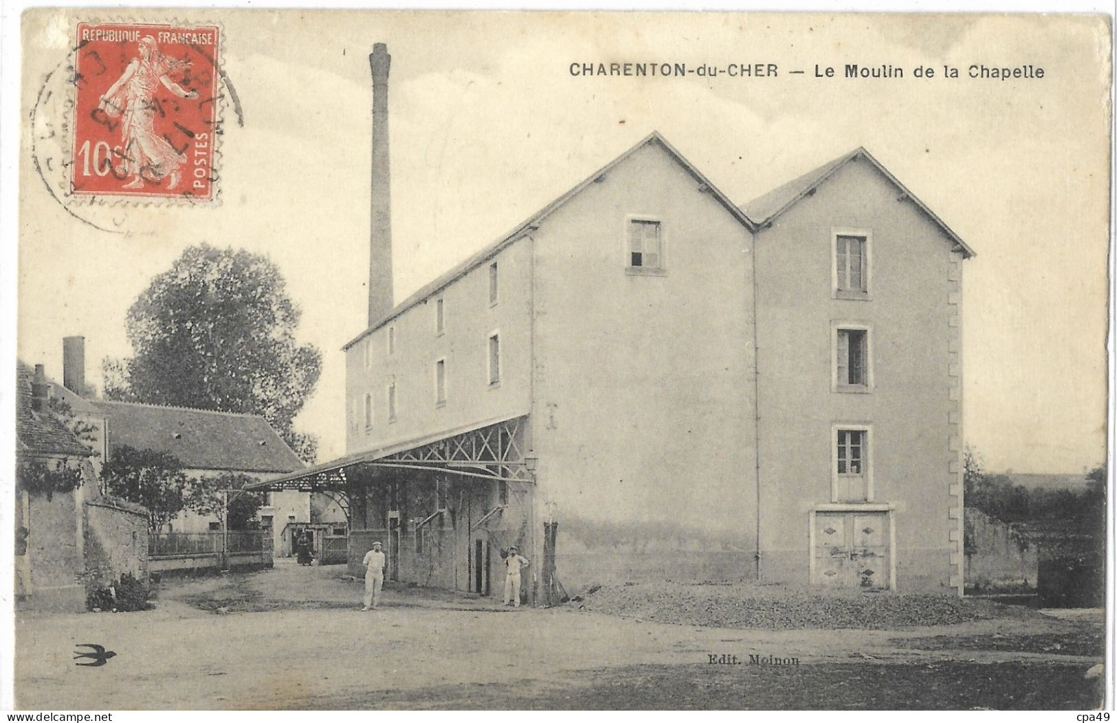 18    CHARENTON - DU - CHER   LE  MOULIN  DE  LA  CHAPELLE - Otros & Sin Clasificación