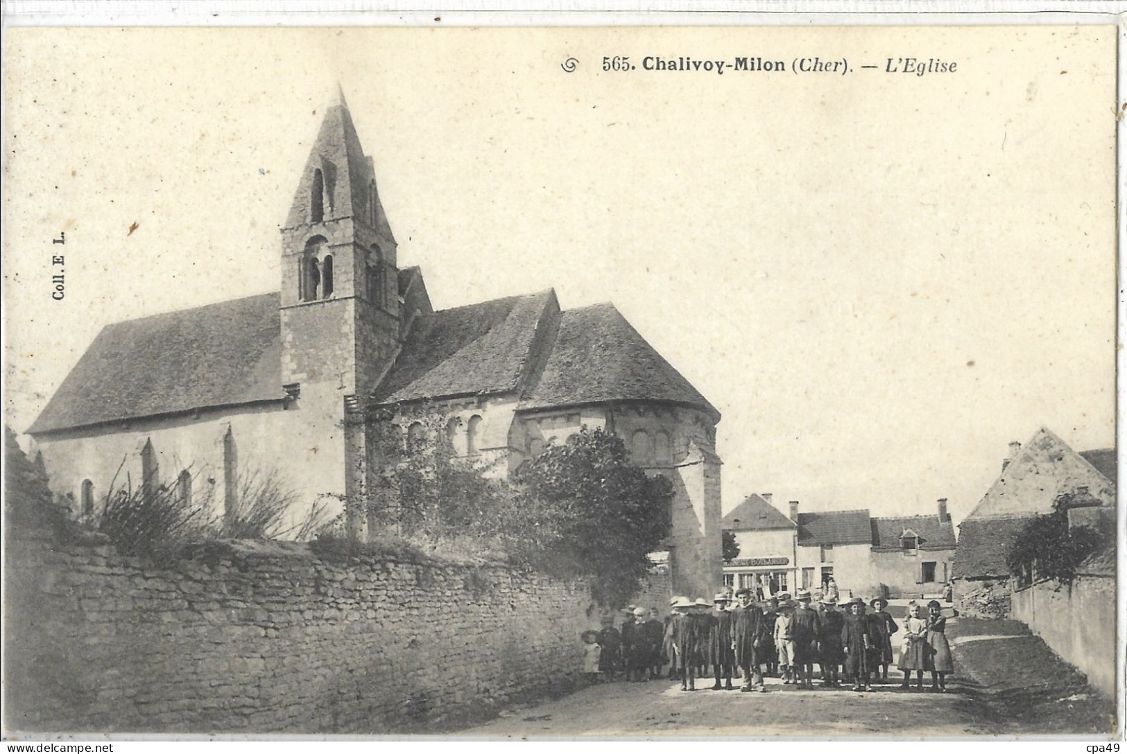 18     CHALIVOY - MILON   L' EGLISE - Autres & Non Classés