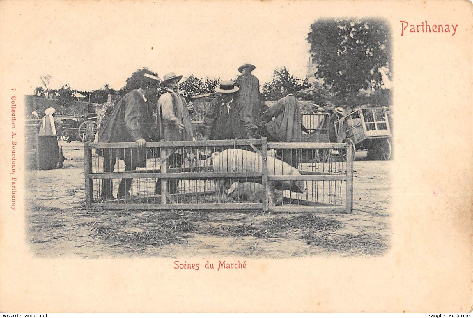 CPA 79 PARTHENAY / SCENES DE MARCHE - Sonstige & Ohne Zuordnung