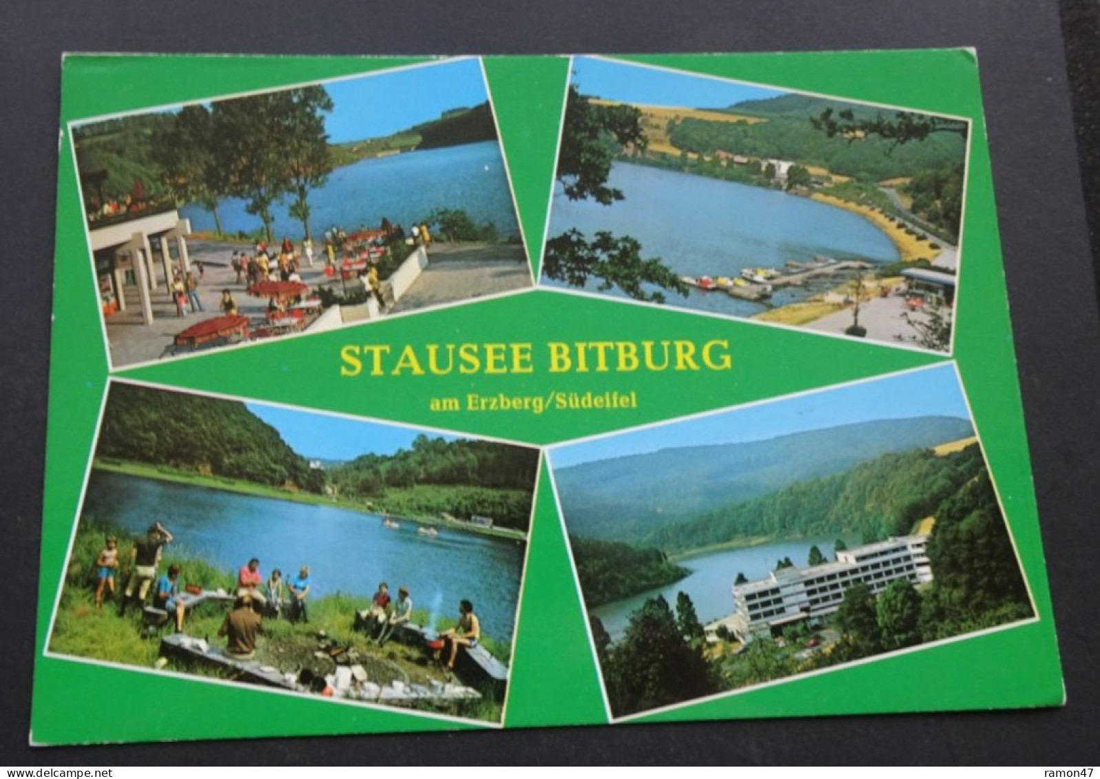 Stausee Bitburg Am Erzberg/Südeifel - An Der Ferienstrasse - Werbeverlag R. Gorzinski, Mannheim - Bitburg