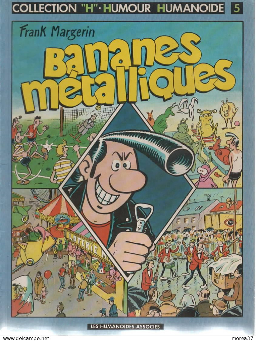 BANANES METALLIQUES  (broché)    De FRANK MARGERIN   LES HUMANOÏDES ASSOCIEES - Lucien