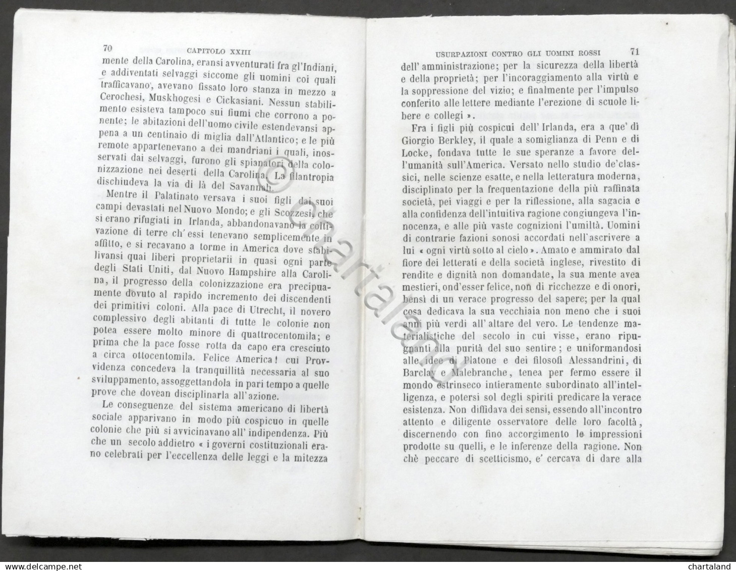 Storia degli Stati Uniti d'America di Giorgio Bancroft - Opera completa - 1856