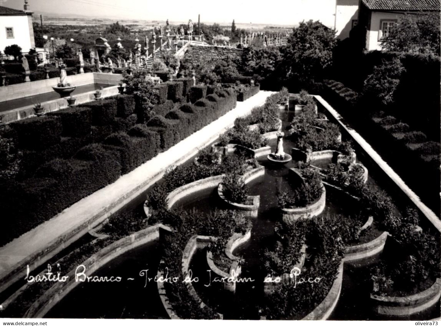 CASTELO BRANCO - Trecho Do Jardim Do Paço - PORTUGAL - Castelo Branco