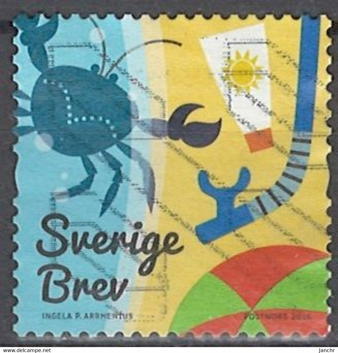 Sweden 2016. Mi.Nr. 3114, Used O - Oblitérés