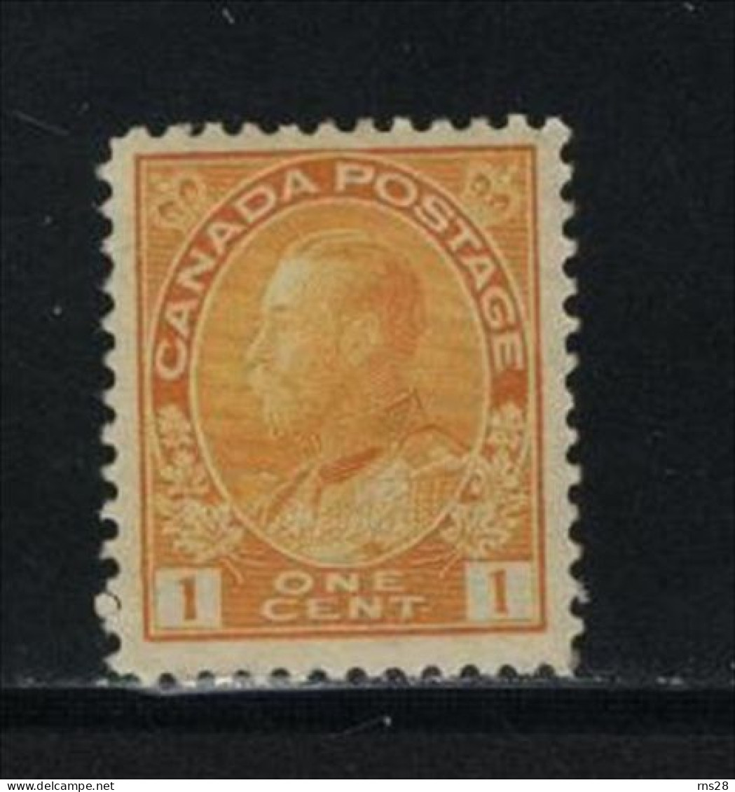 Canada HINGED UNITRADE # 105 ( Z9 ) Value $ 40.00 - Unused Stamps