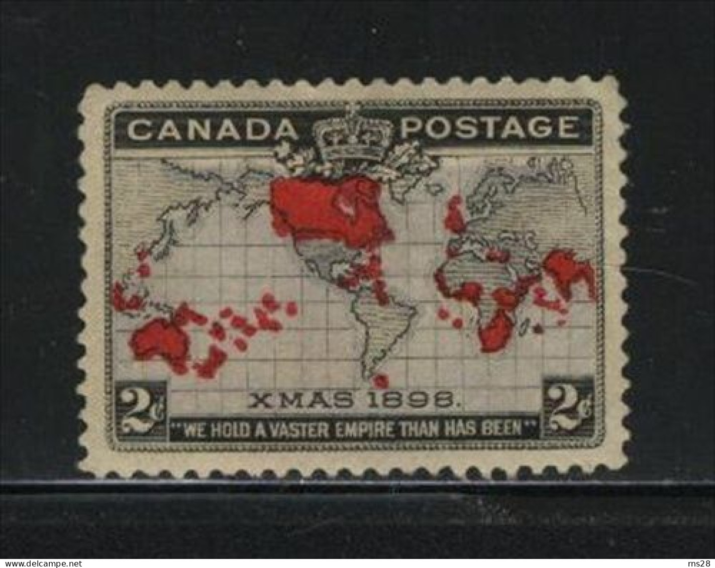 Canada HINGED UNITRADE # 85 ( Z7 ) Value $ 60.00 - Unused Stamps