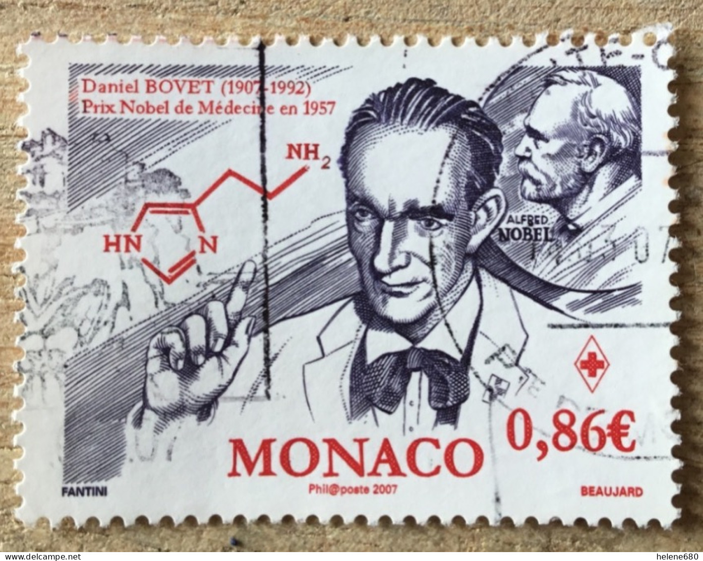 MONACO. Croix-Rouge Monégasque N°2572 - Gebraucht