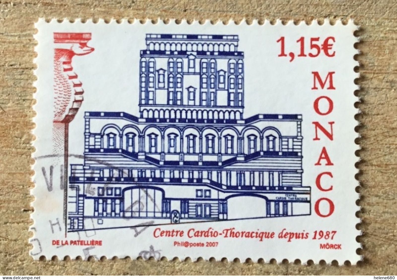 MONACO. Centre Cardio-Thoracique N°2583 - Used Stamps