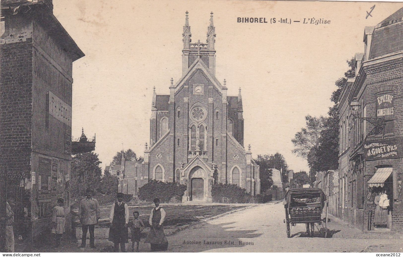 [76] Seine Maritime. Bihorel. L'église - Bihorel