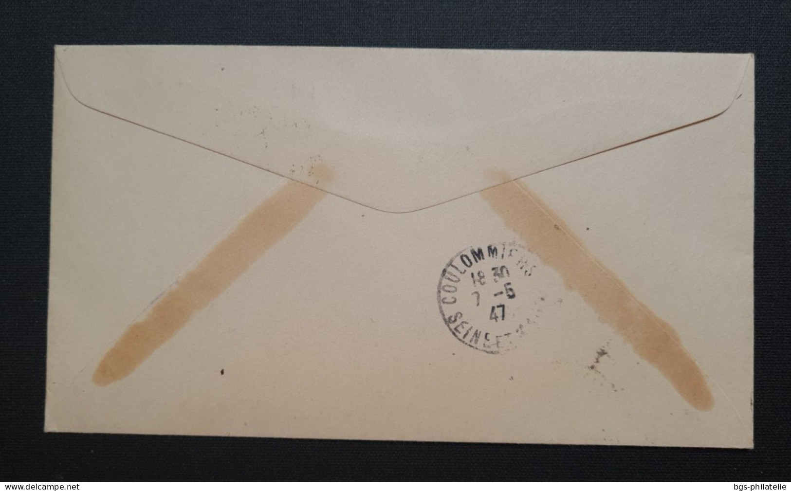 SPM.Timbre Numéro PA11×2 Sur Lettre. - Storia Postale