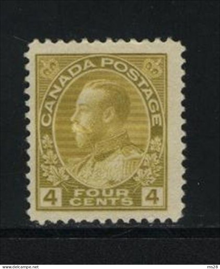 Canada HINGED Scott # 110 ( Z2 ) Value $ 47.50 - Neufs