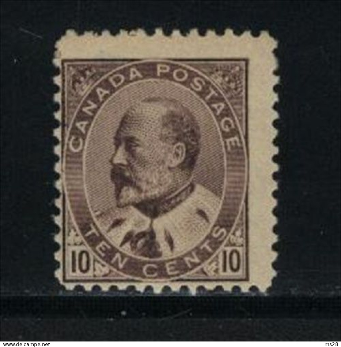 Canada HINGED Scott # 93 ( Z3 ) Value $ 400.00 - Unused Stamps