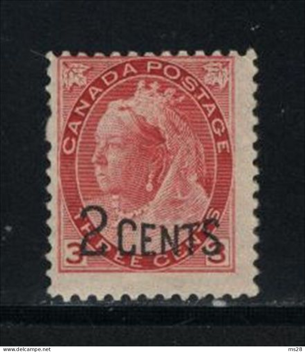 Canada HINGED Scott # 88 ( Z3 ) Value $ 32.50 - Ungebraucht