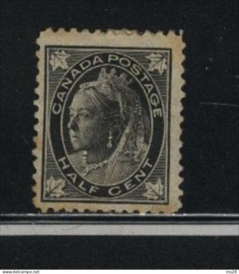 Canada HINGED Scott # 66 ( Z10 ) Value $ 13.00 - Unused Stamps